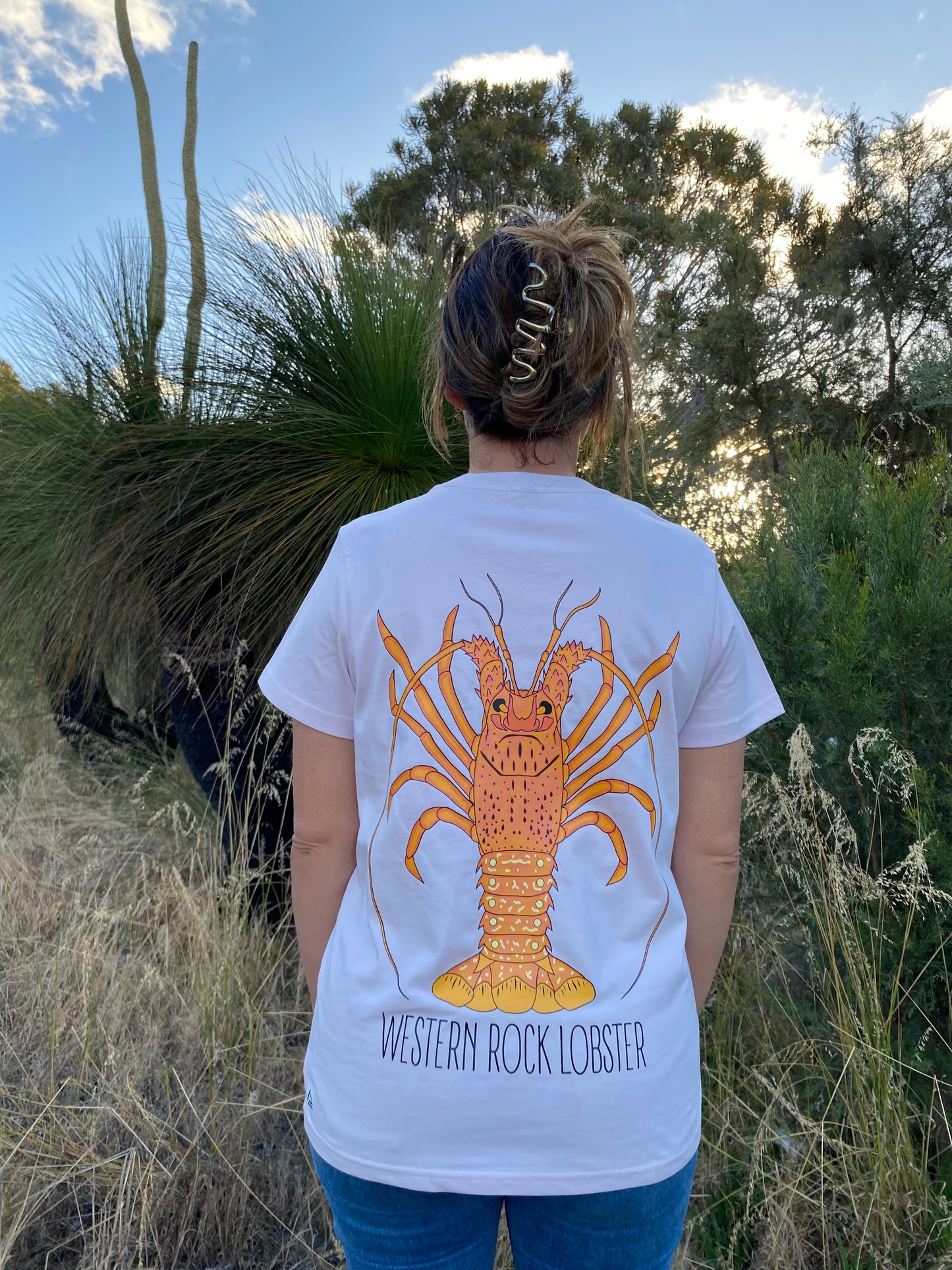 Ladies Western Rock Lobster T-shirt